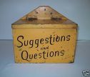 Suggestions, Questions, Autres